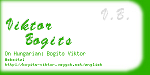 viktor bogits business card